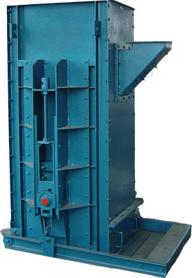 鏈斗提升機運作原理以及部件特點